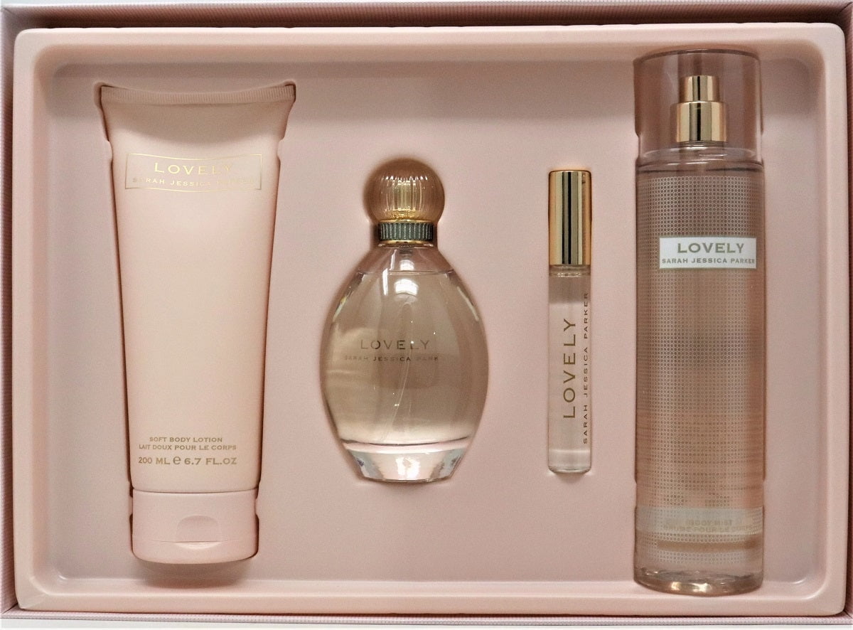 Sarah jessica parker lovely 10ml 4 piece rollerball online set