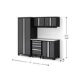 thumbnail image 4 of NewAge Products Bold Series XL 6 Piece Garage Cabinets Set with Tool, Base, Wall Cabinets and 30 in. Locker, 4 of 11