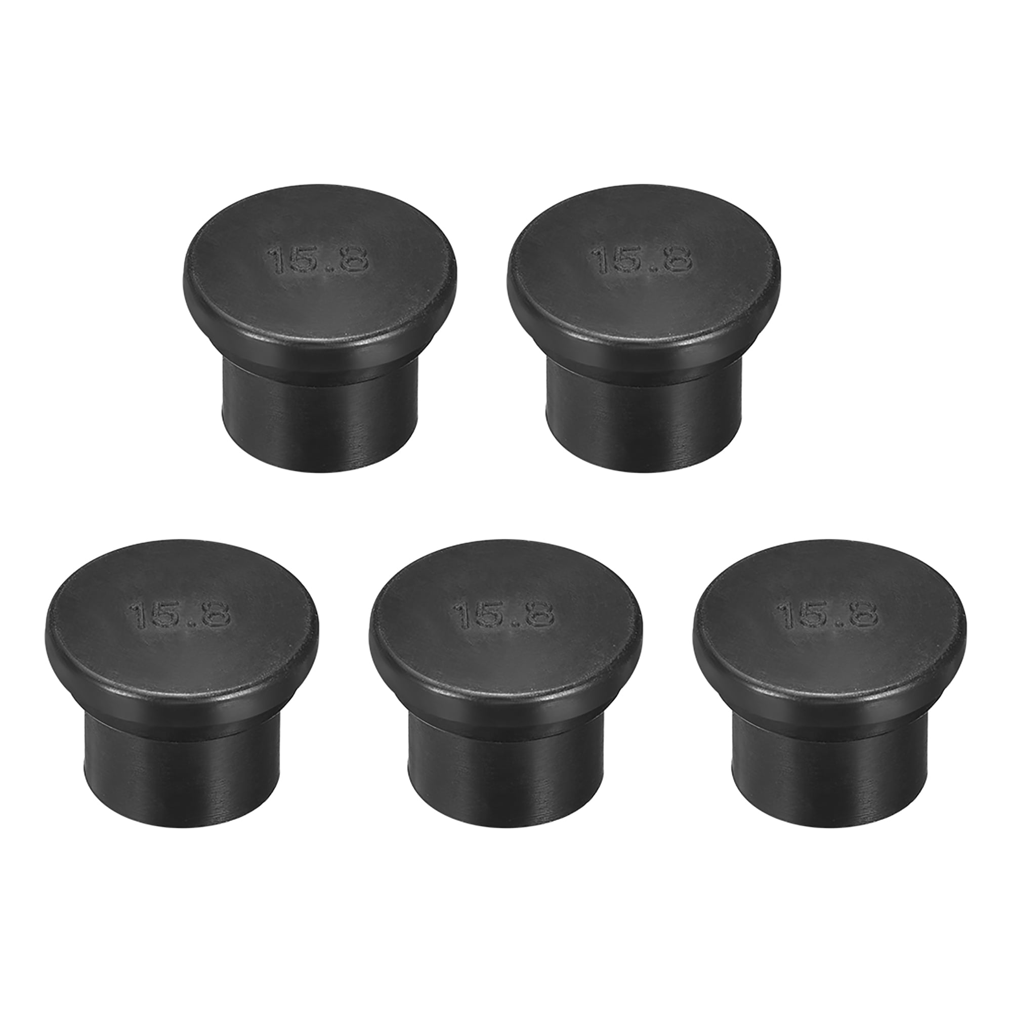 Rubber Stopper , SPR158 EPDM 15.8mm Dia Seal Hole Insert Stopper for