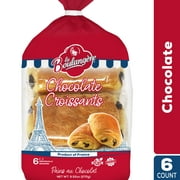 La Boulangere Chocolate Croissants, Regular, Shelf Stable/Ambient, Bag, Non GMO, 9.52 oz., 6 Count