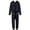 Colorful stripes, variant on Usaibhir Boys Girls Halloween Skeleton Costume Unisex Comfy Zip Up Jumpsuit Skull Hoodie Cosplay Outfit for Kids 3-12T