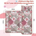 thumbnail image 5 of Pioneer Flower Floral Print Pattern Toddler Nap Mats for Kids Preschool,Sleeping Mat Bag or Kids,Toddler Sleeping Bag,Toddler Nap Mat or Daycare, 5 of 6