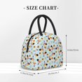 thumbnail image 2 of Fotbe Submarine With Fishes Undersea Pattern Lunch Bag, Insulated Lunch Box, Small Leakproof Cooler Food Lunch Containers Reusable High Capacity Lunch Tote Bags for Work, Travel, Outdoor, 2 of 6