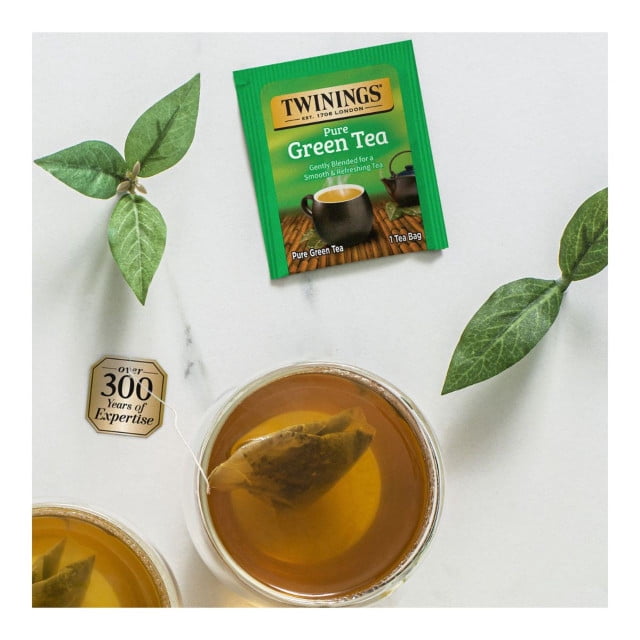 Pack of 6, Twining Tea Pure Green Tea, 1.41 oz