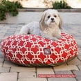thumbnail image 5 of Majestic Pet | Links Round Pet Bed For Dogs, Removable Cover, Red, Large, 5 of 6