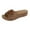 Brown, variant on XDDST Shoes for Women Dressy Casual Women's Thick Soled Flower Casual Solid Color Open Toe Hollow Slippers Spring and Summer Outer Sandals