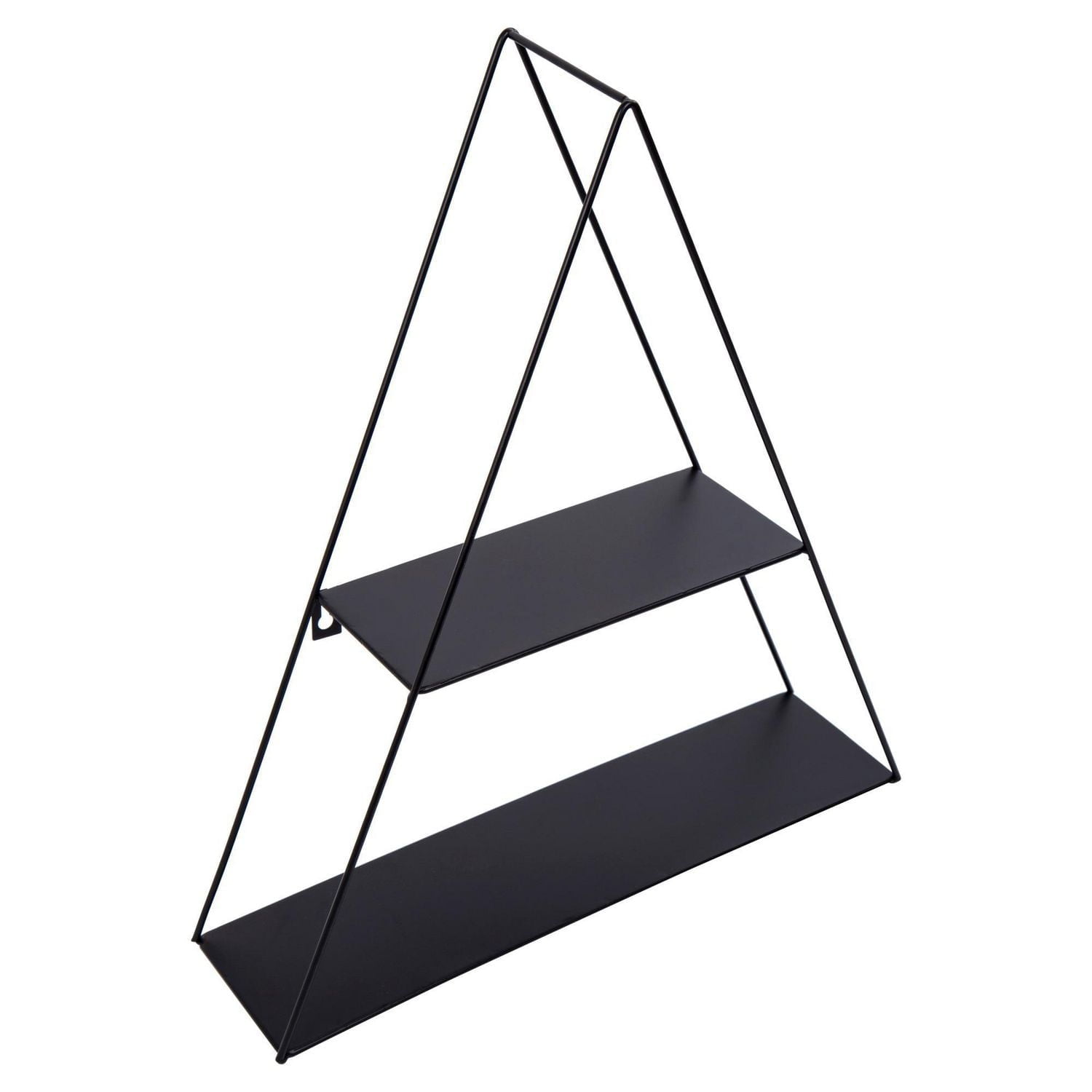 Truu Design Decorative Triangle Floating Wall Shelf