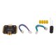 thumbnail image 2 of Hakrc 25a RC controlador de velocidad de cuatro rotores PCB 4 en 1 fpv dron ESC negro, 2 of 10