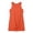 Orange, variant on Ticikt Girls Sleeveless Swim Cover Up Kids Summer Swimsuit Coverup Twist Front Beach Dress,Color:Light Blue,Size:13-14 Years