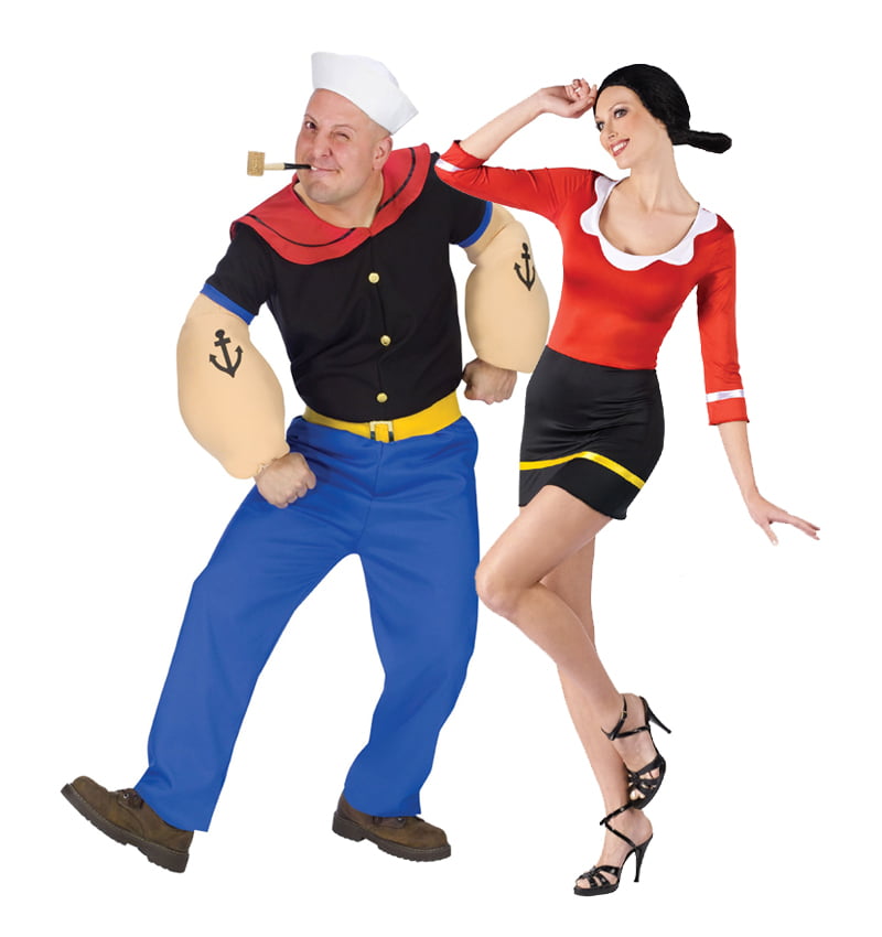 Popeye and Olive Oyl Costume Set - Walmart.com