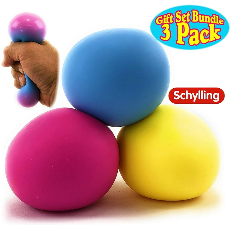Nee-Doh Schylling Color Change Groovy Glob! 3-Pack