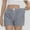 Blue, variant on Women Pajamas Shorts Gingham Cute Short Pants Plaid Lounge Shorts Sleep Bottoms Elastic Boxers Streetwear
