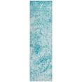 thumbnail image 2 of Addison Rugs Chantille Indoor/Outdoor Transitional Organic Teal Washable Runner Rug, 2'3" x 7'6", 2 of 6