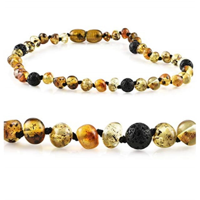 amber teething necklace walmart