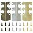 thumbnail image 3 of Corner Protectors Vintage Metal Corner Protectors 6 Pcs for Stylish Baseboard Bronze 18Pcs, 3 of 4