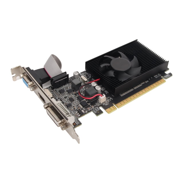 Tarjeta gráfica GT610 1GB DDR3 Silence PC Tarjeta gráfica para PC de escritorio ANGGREK Otros