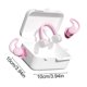 thumbnail image 3 of Juego de tapones para los oídos de silicona y pinza nasal para natación, protección suave e impermeable para actividades acuáticas, incluye estuche de almacenamiento, negro, azul, rosa., 3 of 6