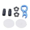 thumbnail image 3 of Mountain Bike Valve , Fine Polishing Bike Tire Valve Cover Nut Set Compact Shape Anodized  Treatment High Strength Bright Color  For Bike Colorful,Gold,Black, 3 of 8