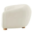 thumbnail image 5 of Sofa, Ivory White, Fabric, Modern Contemporary French Country, Living Lounge Cafe Room Hotel Lobby Hospitality, 5 of 8