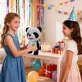thumbnail image 5 of Realistic Walking Electronic Panda Plush Toy, Interactive Stuffed Animal with Lifelike Actions & Sounds, Soft Fluffy Toy for All Ages, Birthday Christmas Gift for Kids, 5 of 7