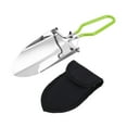 thumbnail image 5 of koolsoo Folding Gardening Trowel, Small Hand Spade Home Camping Spade Mini Spade for Agricultural Transplanting Backyard Yard Soil Green with Bag, 5 of 8