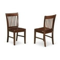 thumbnail image 4 of East West Furniture 5  PC  Kitchen  Table  set  with  a  Table  and  4  Dining  Chairs  in  Mahogany, 4 of 6