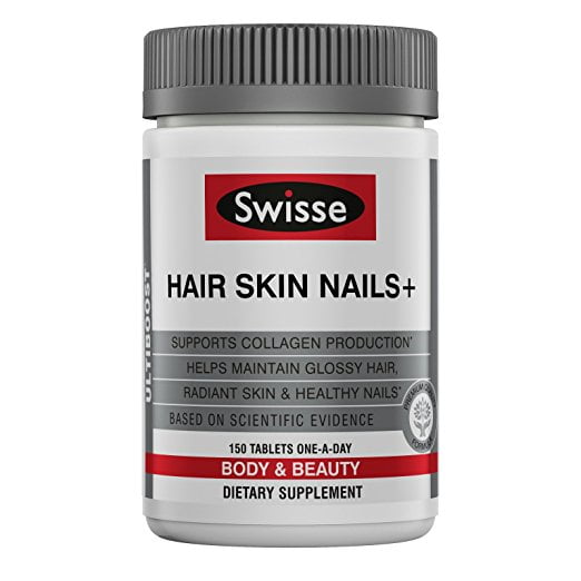 Keraboost Tablet For Hair Benefits Swisse Ultiboost Hair Skin Nails Tablets, 150 Count - Walmart.com