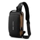 thumbnail image 1 of Bolso bandolera multifuncional de un solo hombro, con cerradura con contraseña, puerto de carga USB resistente al agua, bolso de pecho, 1 of 5