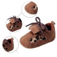 thumbnail image 4 of Sneakers For Infants With Soles And Easy Straps Cute Leopard Print Design Lightweight Baby Footwear For Early, 4 of 7