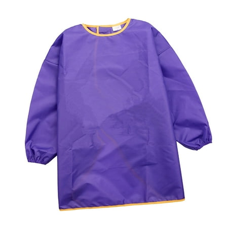 

Children Kids Long Sleeve Apron Drawing Painting Waterproof Smock - L