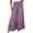 Purple, variant on Jalioing Women's Palazzo Pants Button Waist Wide Leg Baggy Trousers with Pocket Summer Dressy Fashion Work Pants