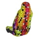 thumbnail image 2 of Fotbe Colorful Tie Dye Stained Glass 1 Funda para Asiento de Auto con Estampado – Impermeable y Antisudor – Ajuste Universal, Lavable a Máquina, Antideslizante (1 Pieza), 2 of 5