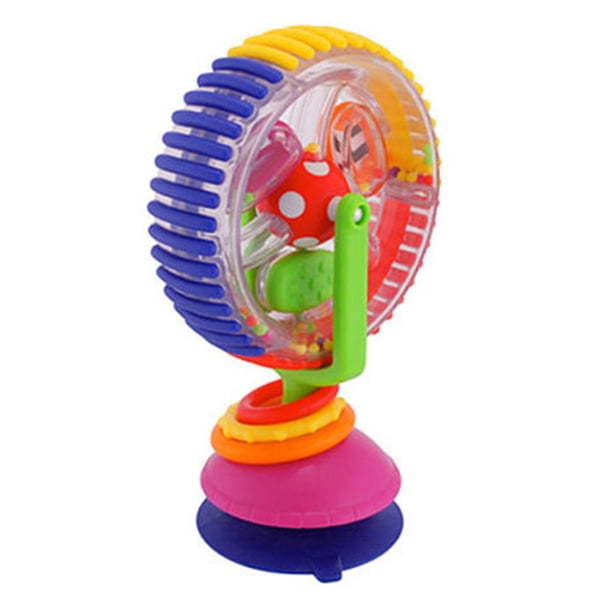 Sonajero De Bebé, Rueda De La Fortuna, Molino De Viento Tricolor, Juguetes Giratorios De 6 A 12 Meses, Juguetes Educativos Creativos Para Bebés (Color Aleatorio) Speravity BA000596-00