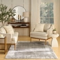 thumbnail image 4 of Nourison Pacific Shag 7'10" x 9'10" Grey Shag Indoor Area Rug, 4 of 10