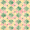 Retro Symmetrical Stars, variant on FORMRS 3 Ring Binder with Pockets 1.5" D-Rings Clip Board 200 Sheets Capacity, Retro Symmetrical Stars