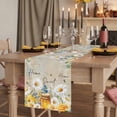thumbnail image 2 of Table Runners 70 Inches Long Dress Scarves, Daisy Spring Floral Farmhouse Coffee/Dining/Kitchen Table Decor, Holiday Table Runner, Farmhouse Botanical Bees Elegant 13x70 Inch, 2 of 9