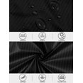 thumbnail image 4 of Little Donkey Andy Men's Waterproof Hiking Jackets Lightweight Windproof Coats for Fishing Camp UPF50 Black S, 4 of 7