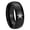 Black High Polish, variant on Cowboys Star Concave Black Tungsten Men Ring 10MM