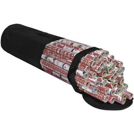 600D Oxford Christmas Tree Storage Bag With Wreath Pockets - Large