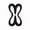 Black, variant on Accessory Bra Straps Clips Holder for Secure Backless Support Non Adjustable Bra Clips for Bra Straps UK US