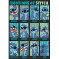 thumbnail image 2 of Men's Lilo & Stitch Emotions of 626 Graphic Tee Charcoal 3X Large, 2 of 5