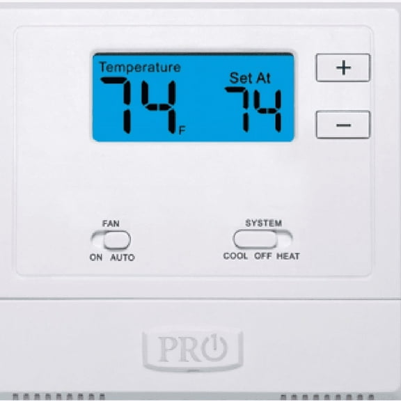 Pro1 Iaq T601-2 White Non-Prog Thermostat Switch