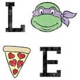 thumbnail image 2 of Junior's Teenage Mutant Ninja Turtles Distressed Pizza Love Donatello Graphic Tee, 2 of 3