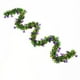thumbnail image 2 of Guirnalda de Mardi Gras con luces LED - Decoración dorada brillante de 33 pies en color morado verde para fiestas al aire libre en interiores, 2 of 9