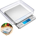 thumbnail image 1 of Escala digital de cocina, pequeña escala de joyería de 500g/0,01g, balanza de alimentos, gramo y oz de peso digital, escala de gramo digital con función de lcd/tara compatible con W Afortunado Sencillez, 1 of 5