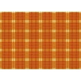 thumbnail image 1 of Ahgly Company Machine Washable Indoor Rectangle Transitional Neon Orange Area Rugs, 5' x 7', 1 of 7