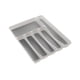 thumbnail image 1 of Bandeja DE Organización HappyWare para Cubiertos 6 Compartimentos Blanco, 1 of 4