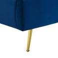 thumbnail image 6 of Modway Lana Queen Performance Velvet Wingback Platform Bed, Navy, 6 of 9