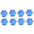 thumbnail image 1 of 8 Piezas de Aluminio, Cubierta de Cubo de Rueda, Cubierta Antipolvo, Tuerca Hexagonal de 17 mm para Coche RC 1/8, Azul, 1 of 6