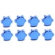 thumbnail image 1 of 8 Piezas de Aluminio, Cubierta de Cubo de Rueda, Cubierta Antipolvo, Tuerca Hexagonal de 17 mm para Coche RC 1/8, Azul, 1 of 6